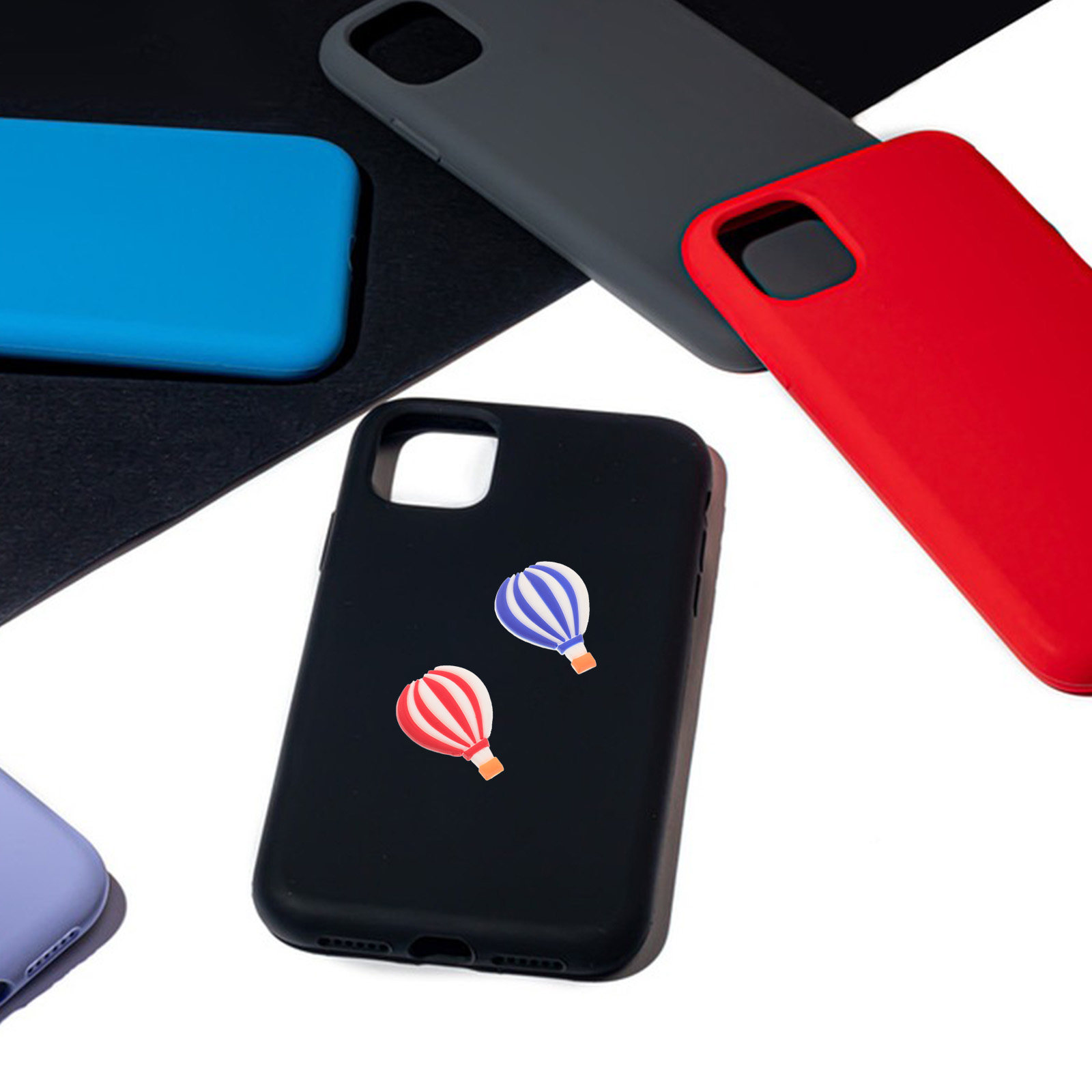 Craft Embellishments - 20Pcs Hot Air Balloon Phone Case