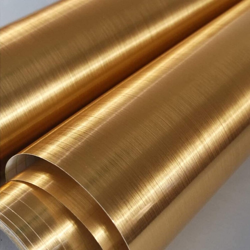 Gold Wallpaper Self-Adhesive C - Glitter Vinyl Roll review and price