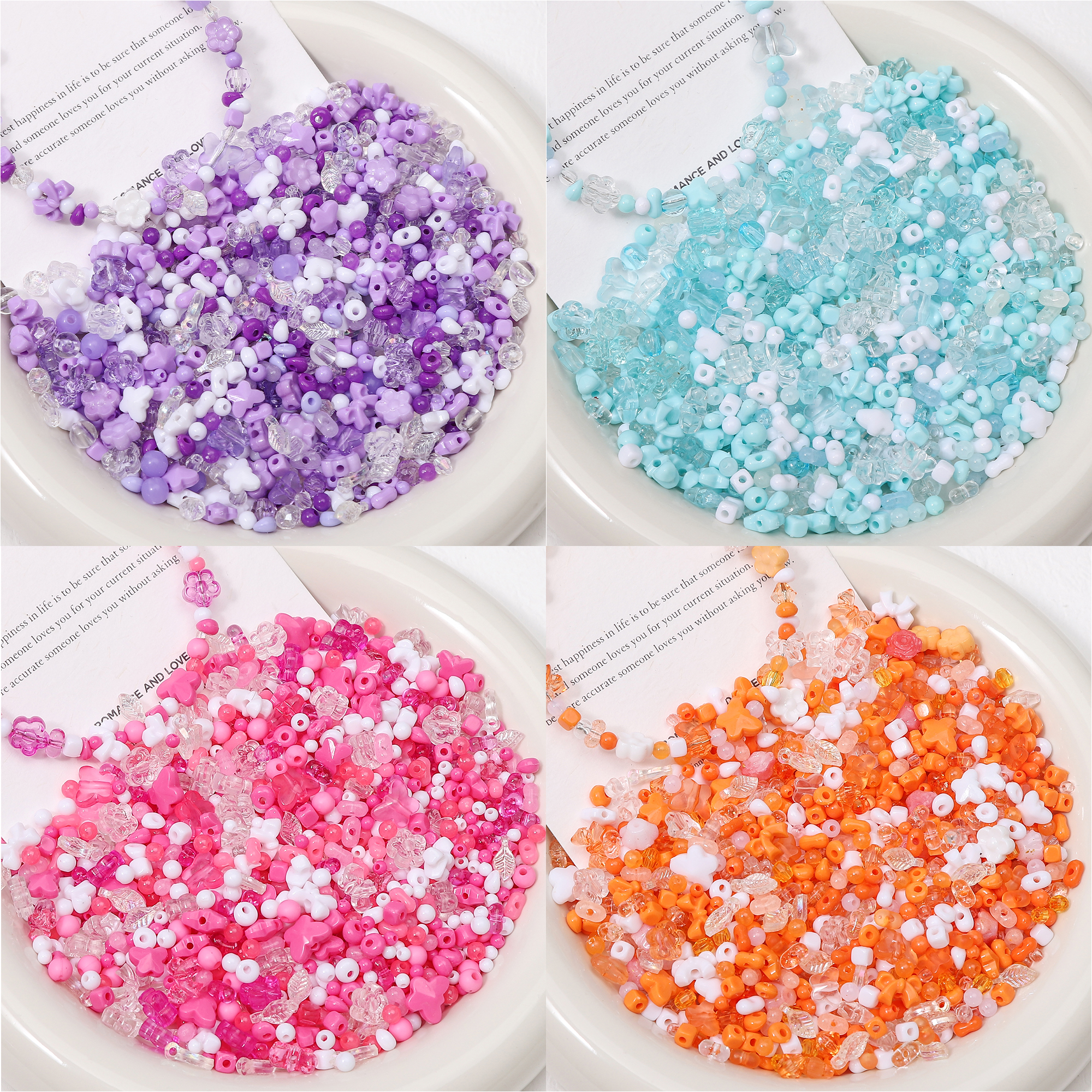 100-130Pcs Acrylic Bow Flower  - Embellishment Crafts review and price