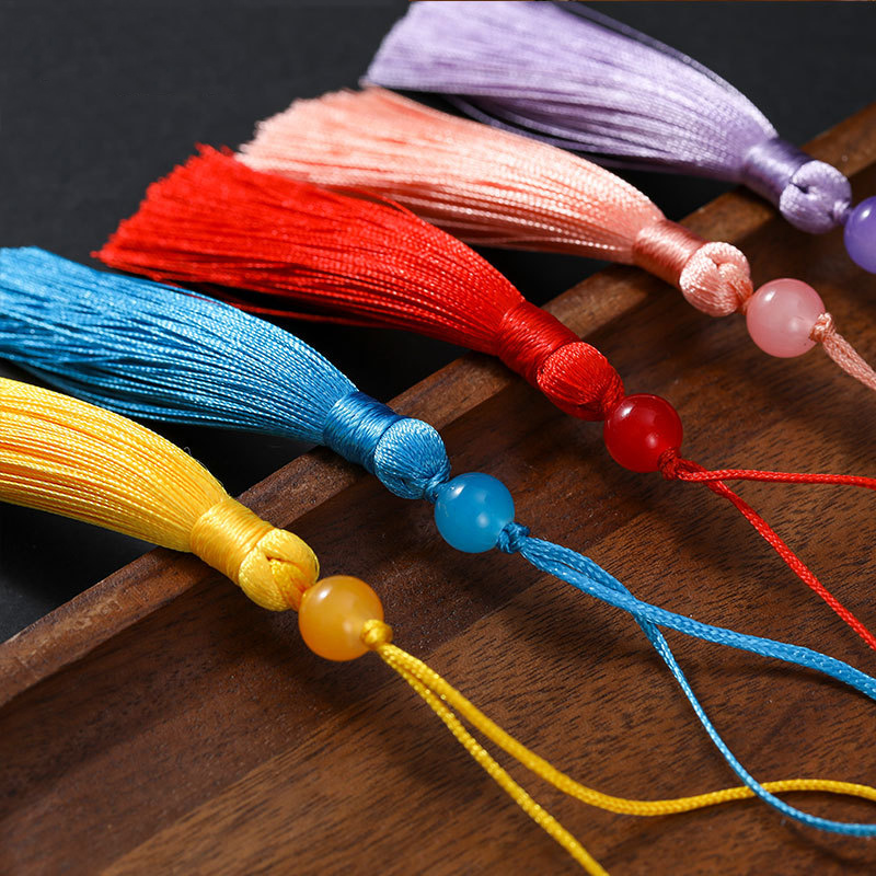 10/5Pcs Polyester Silk Tassel  - Beaded Trim Fringe review and price