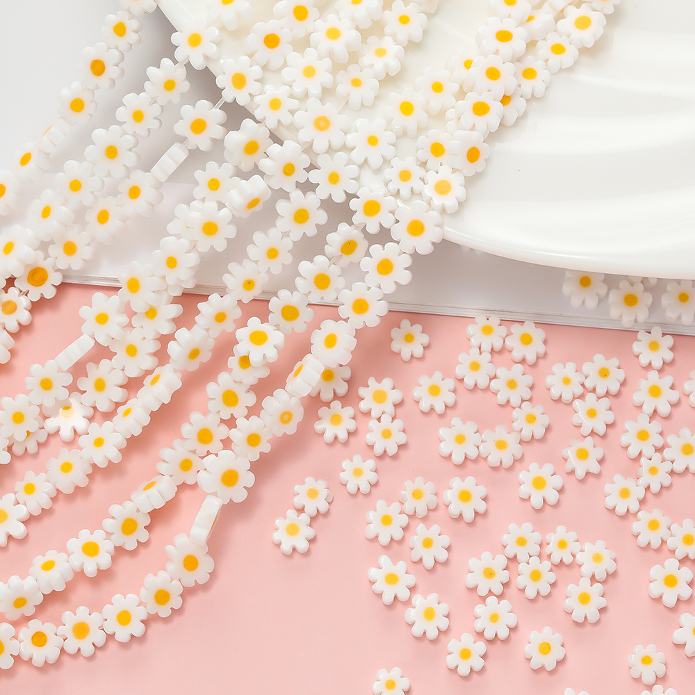 1String/Lot DIY Glass Daisy Be - Embellishment Crafts review and price