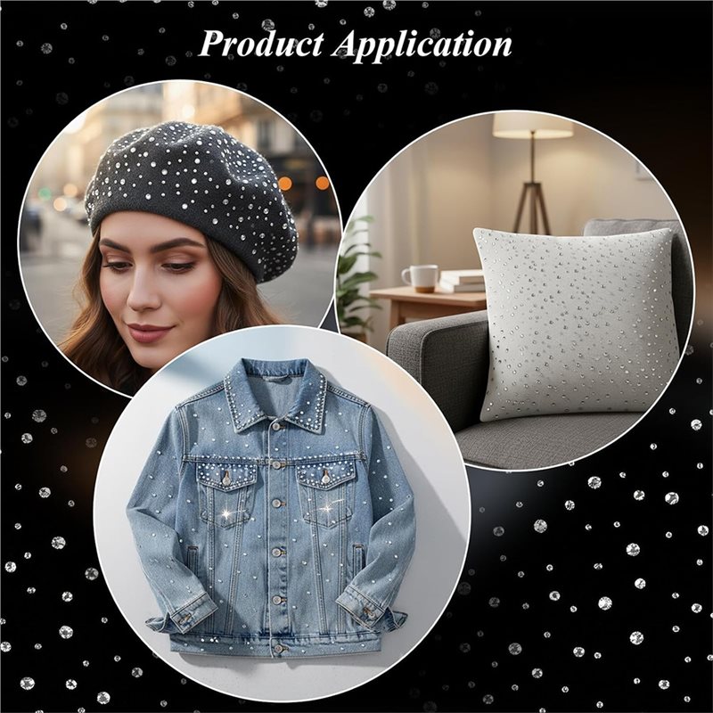 A64Z Rhinestone Sheets 10 Iron - Hotfix Rhinestone Sheet review and price