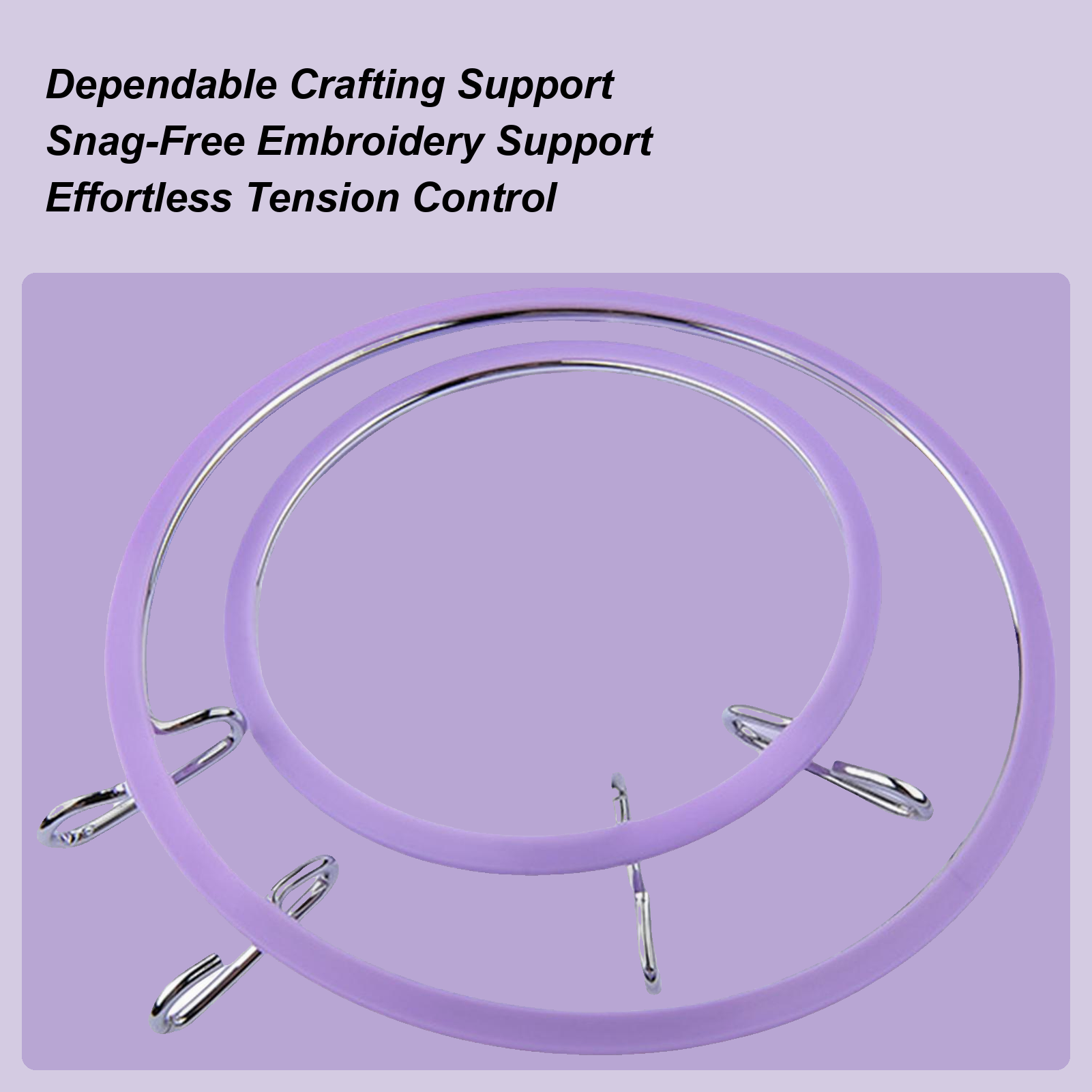Hoop For Cross Stitching Metal - Embroidery Craft review and price