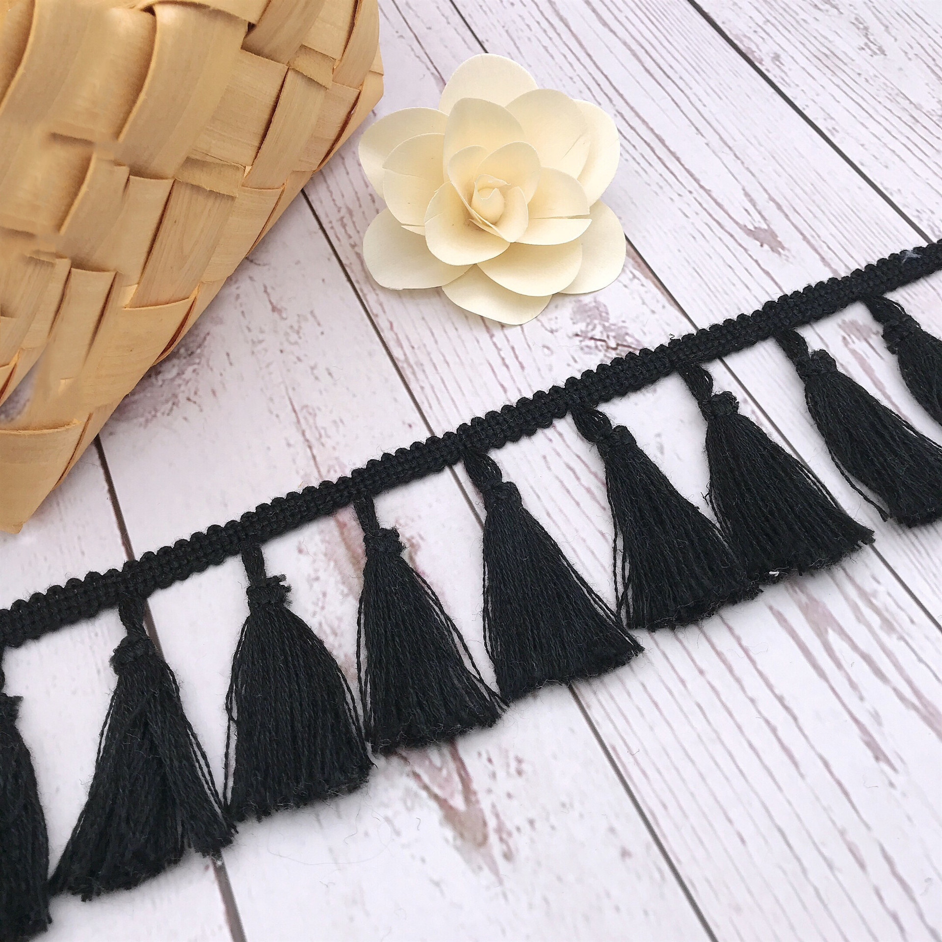 3Yards/Lot Cotton Fabrics Brai - Lace Ribbon Trim review and price