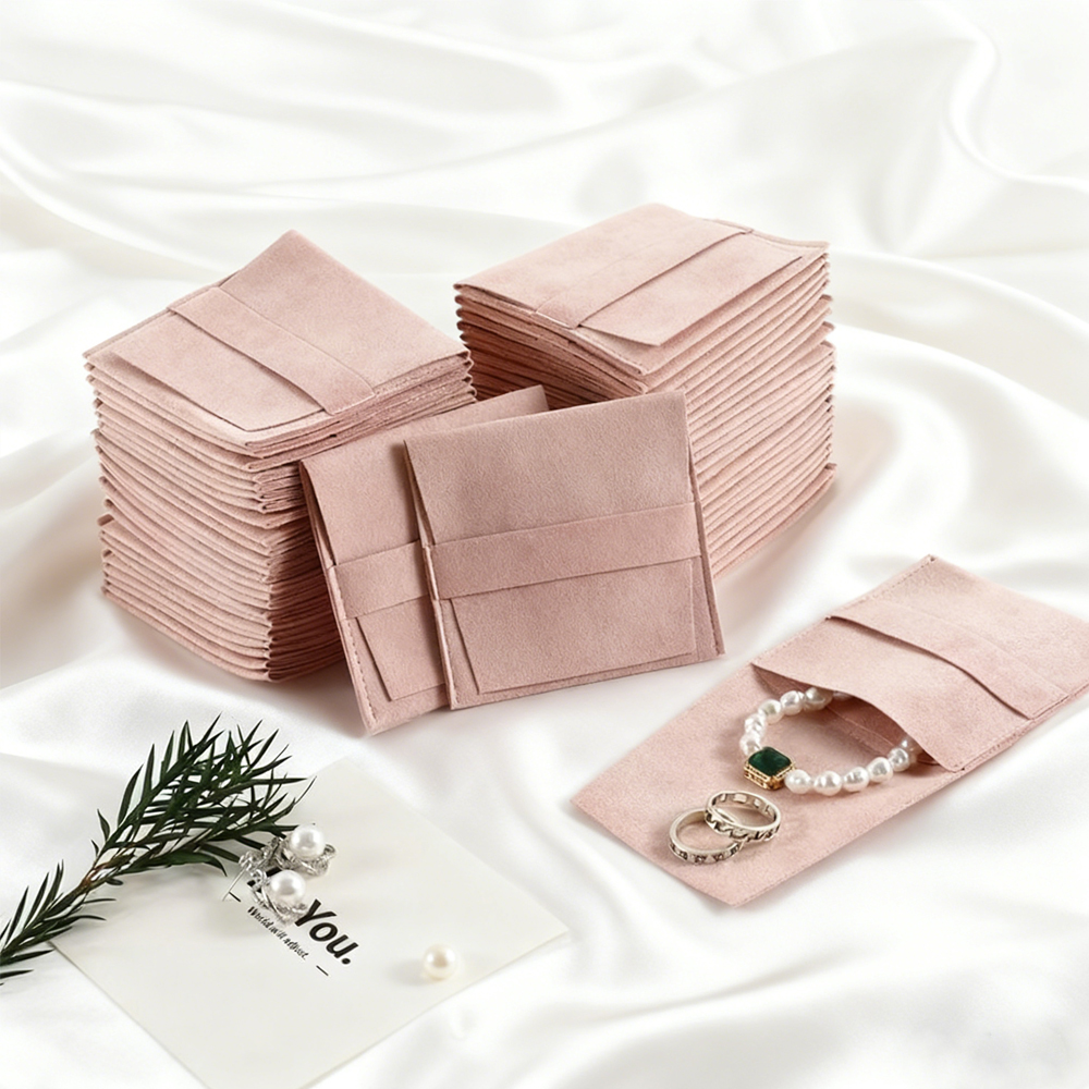 5Pcs Jewelty Bag 6.2x6.2cm/8x8 - Velvet Ribbon Roll review and price