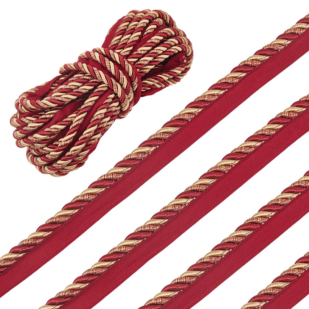 Polyester Twist Lip Cord Trim  - Cord Trim Twisted review and price