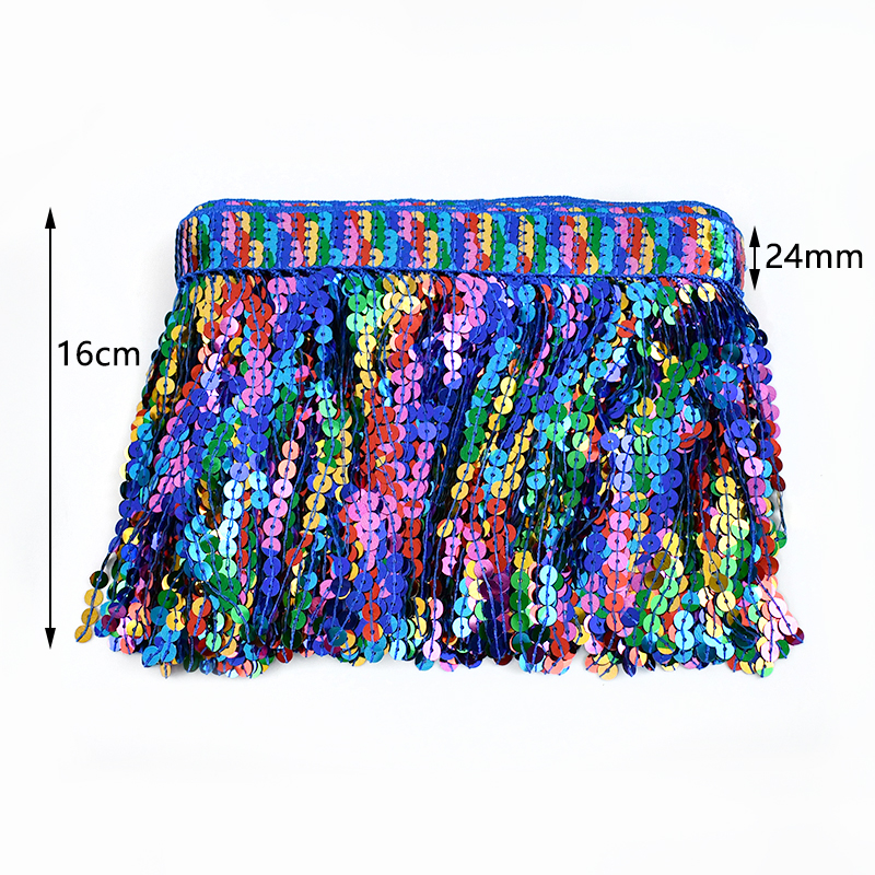 5/10Yards Sequin Fringe Tassel - Beaded Trim Fringe review and price