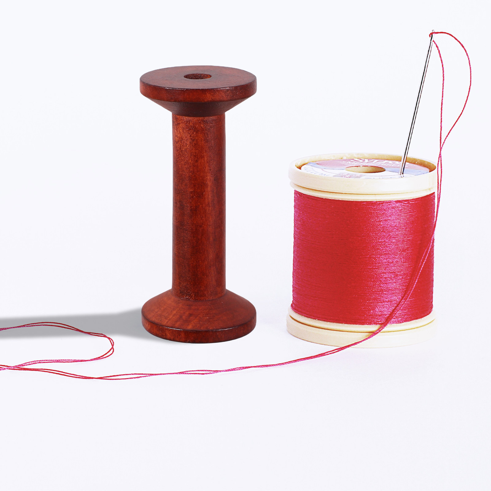 6Pcs Smooth Wood Thread Spools - Embroidery Craft review and price