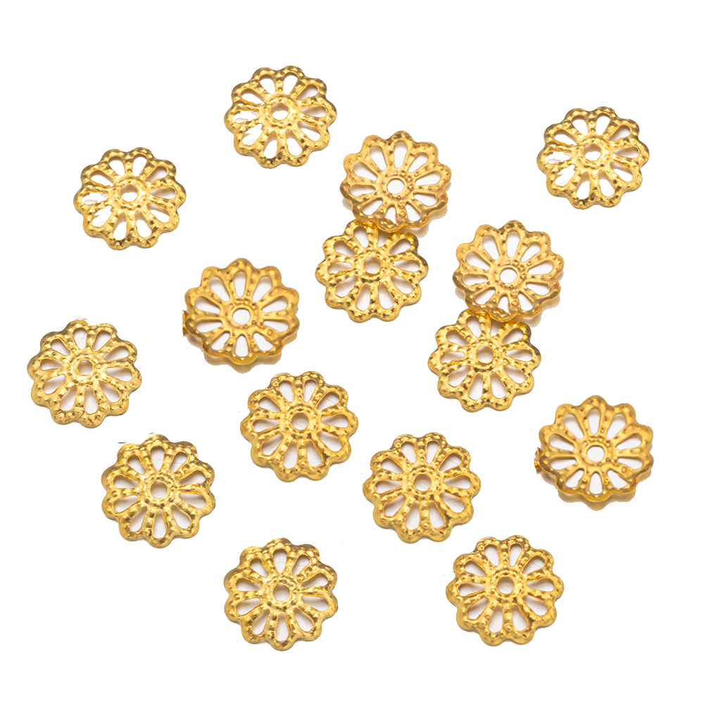 200pcs 7/9mm Filigree Flower H - Embellishment Crafts review and price