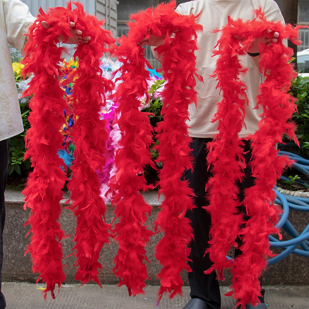 Red Marabou Feather Boa Trim F - Feather Trim Marabou review and price
