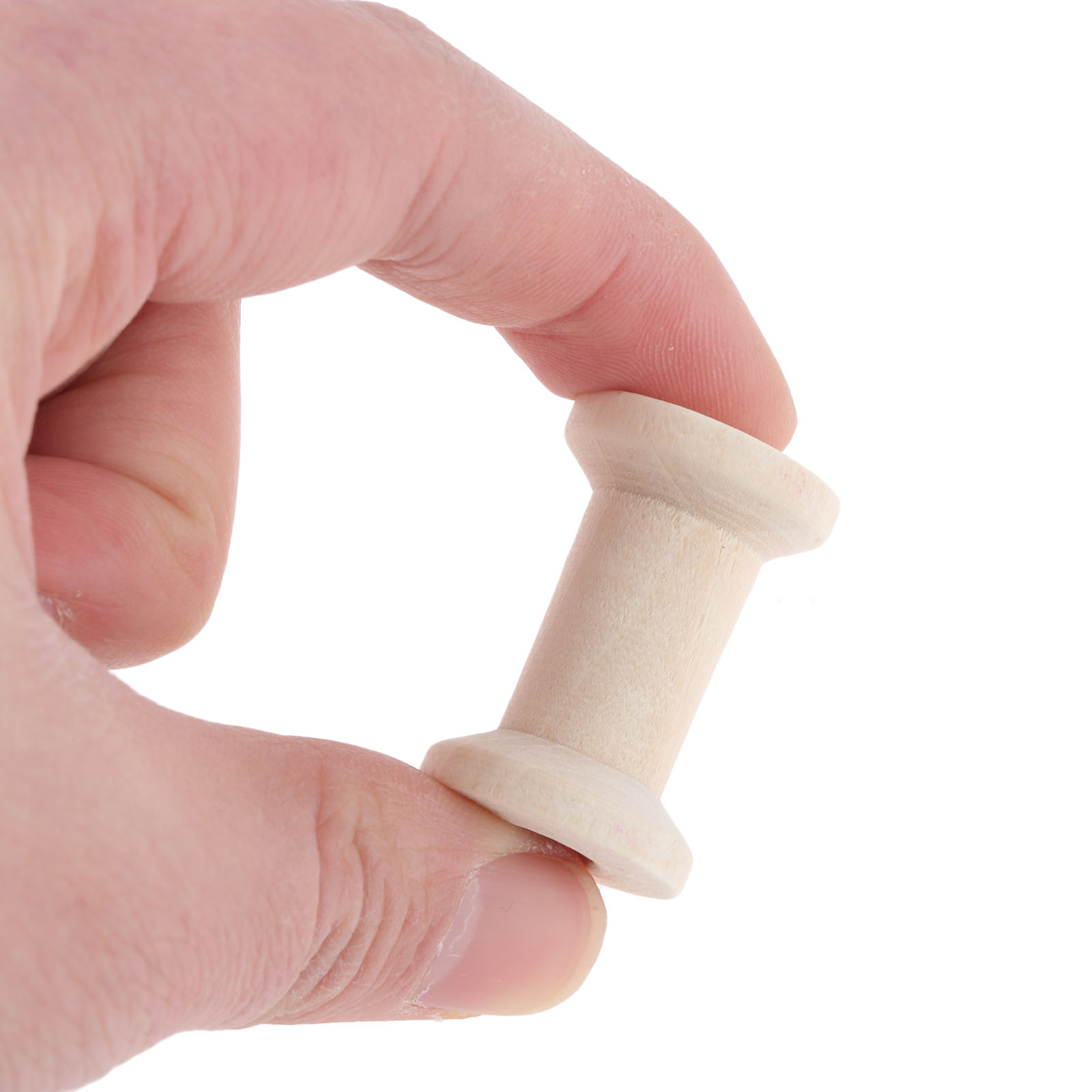 10Pcs Sewing Wooden Bobbins Sp - Organza Ribbon Spool review and price