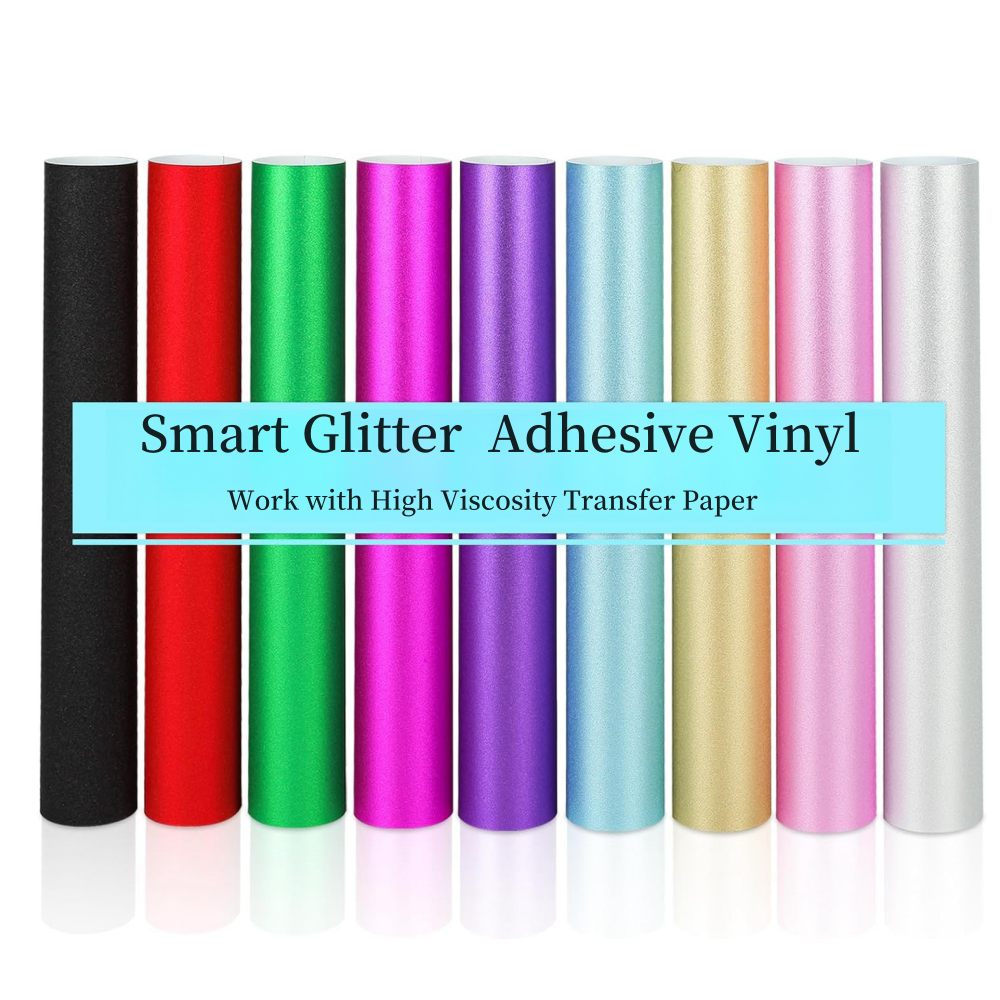 Smart Glitter Adhesive Vinyl f - Glitter Vinyl Roll review and price