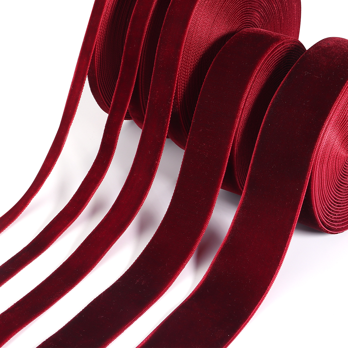 5-10yards/roll Velvet Ribbons  - Velvet Ribbon Roll review and price