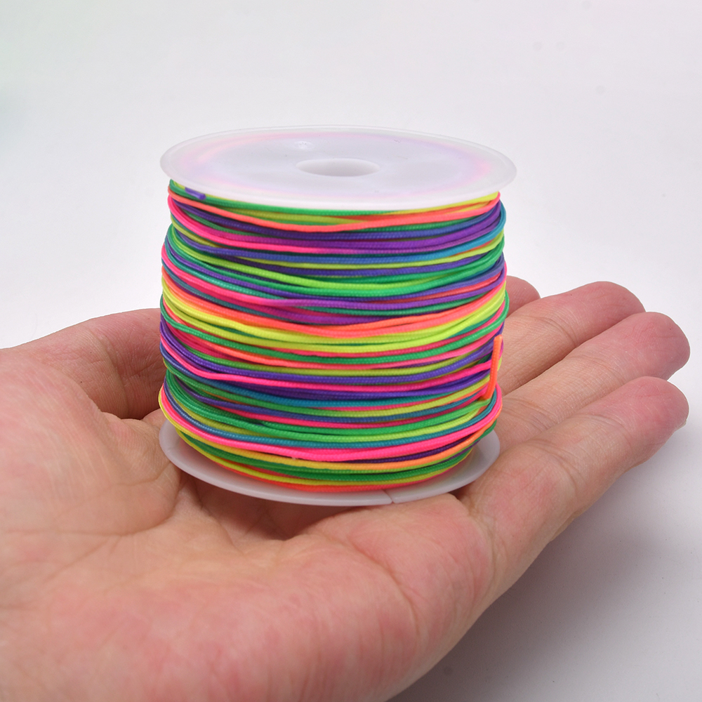 50Yds 0.8mm Crafts Nylon Cord  - Beaded Trim Fringe review and price