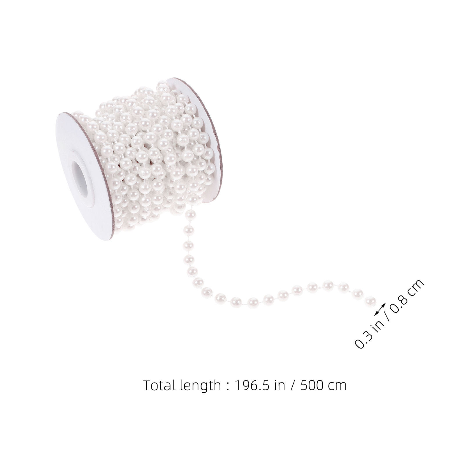 5M Faux Pearl Garland Roll Pea - Christmas Craft Embellishment review and price