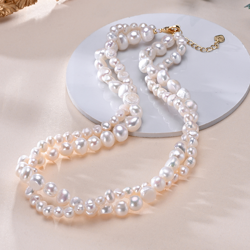 HENGSHENG Baroque Freshwater 5 - Pearl Trim Chain review and price