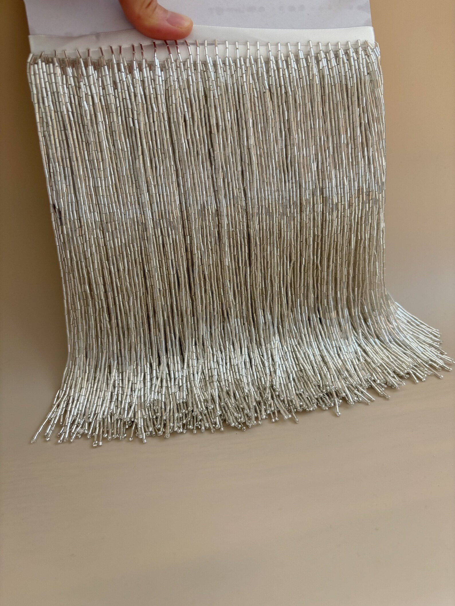 Silver Bead Fringe Trim For Ha - Beaded Trim Fringe review and price