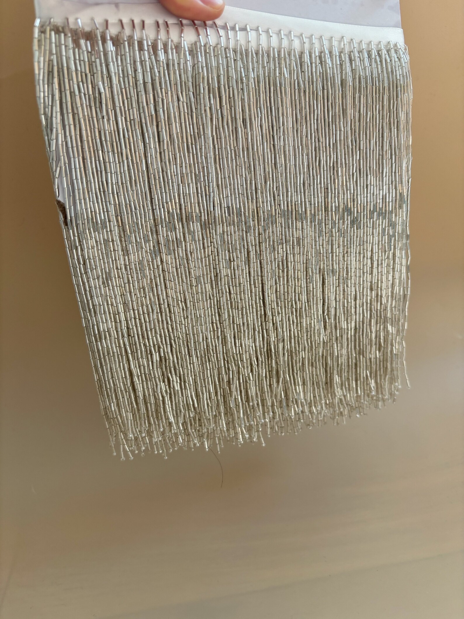 Silver Bead Fringe Trim For Ha - Beaded Trim Fringe review and price
