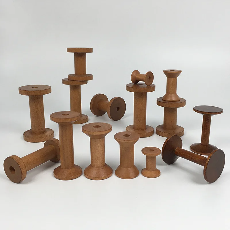 Vintage Wooden Spools DIY Reel - Organza Ribbon Spool review and price