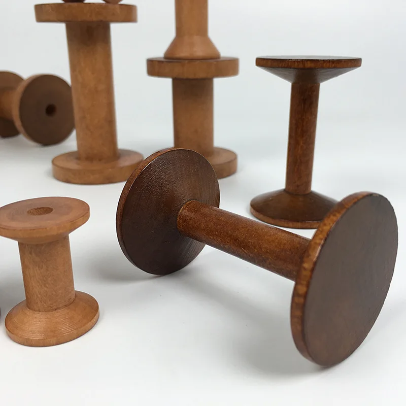 Vintage Wooden Spools DIY Reel - Organza Ribbon Spool review and price