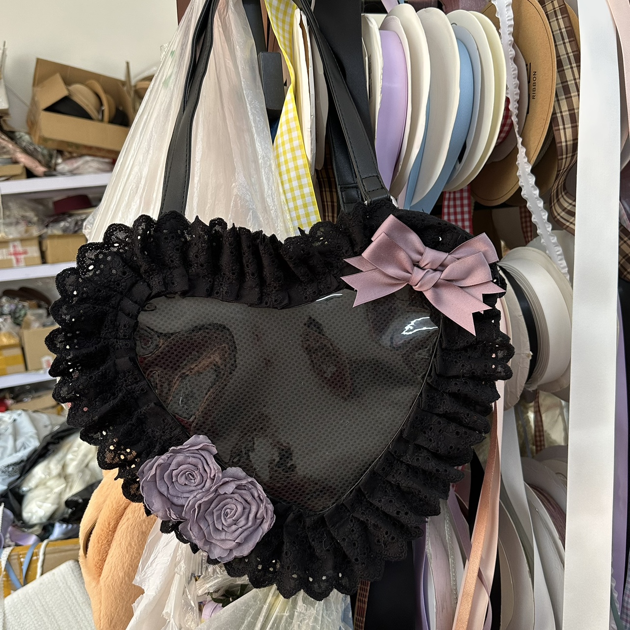 Japanese Daily Out Dating Loli - Lace Ribbon Trim review and price