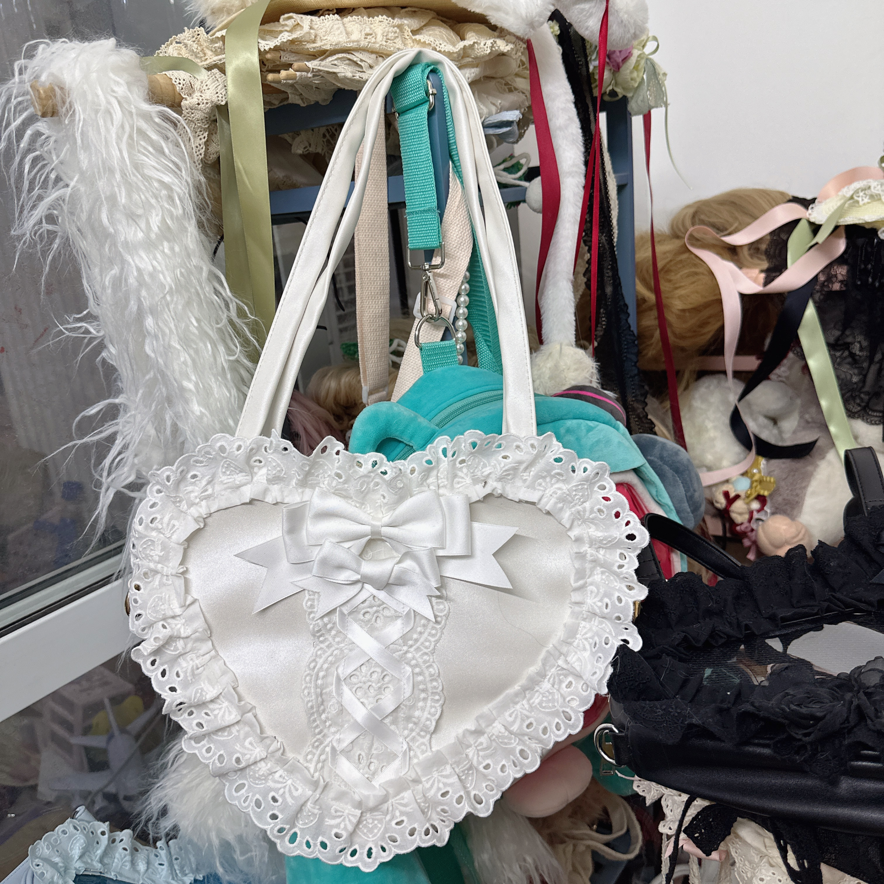 Japanese Daily Out Dating Loli - Lace Ribbon Trim review and price