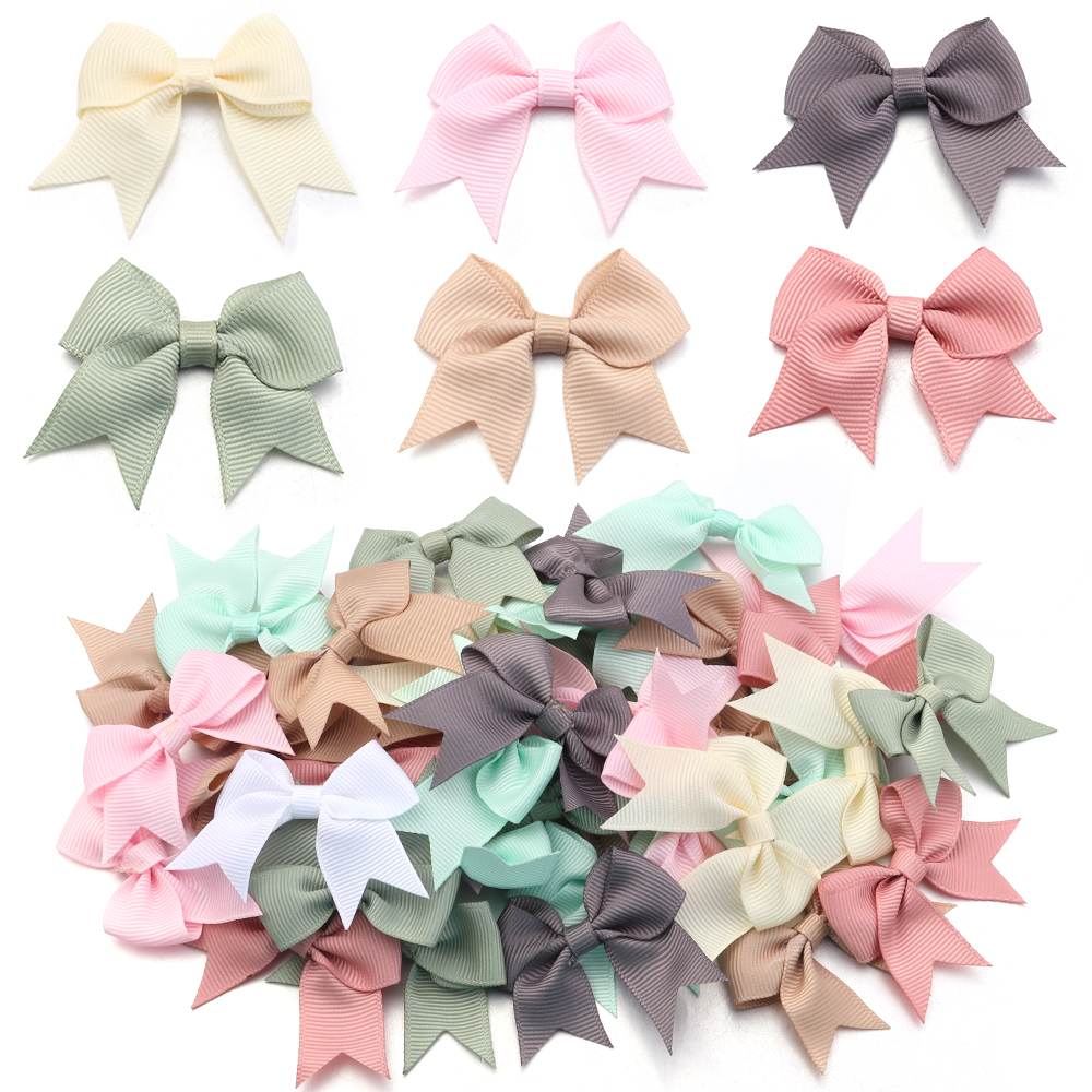 20Pcs 4x6cm Satin Ribbon Bowkn - Embellishment Crafts review and price