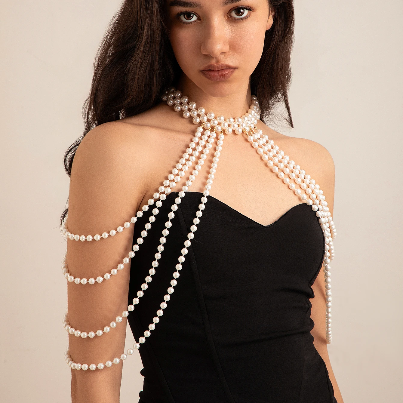 Bridal Tassel Imitation Pearl  - Pearl Trim Chain review and price