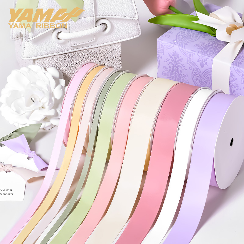 YAMA Polyester Silky Matte Rib - Velvet Ribbon Roll review and price