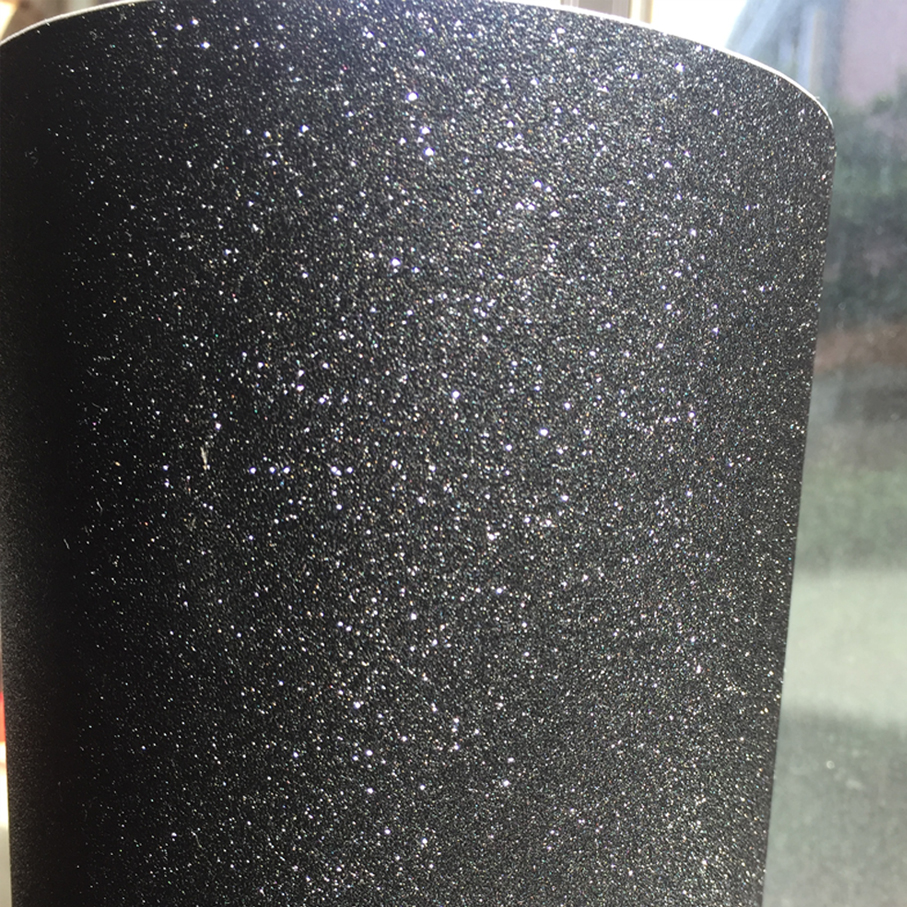 50CM*300CM black Glitter Diamo - Glitter Vinyl Roll review and price