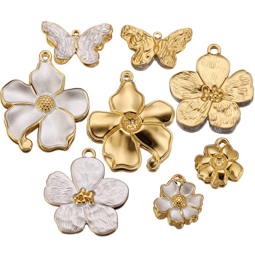 4PCS Stainless Steel White Cha - Embellishment Crafts review and price