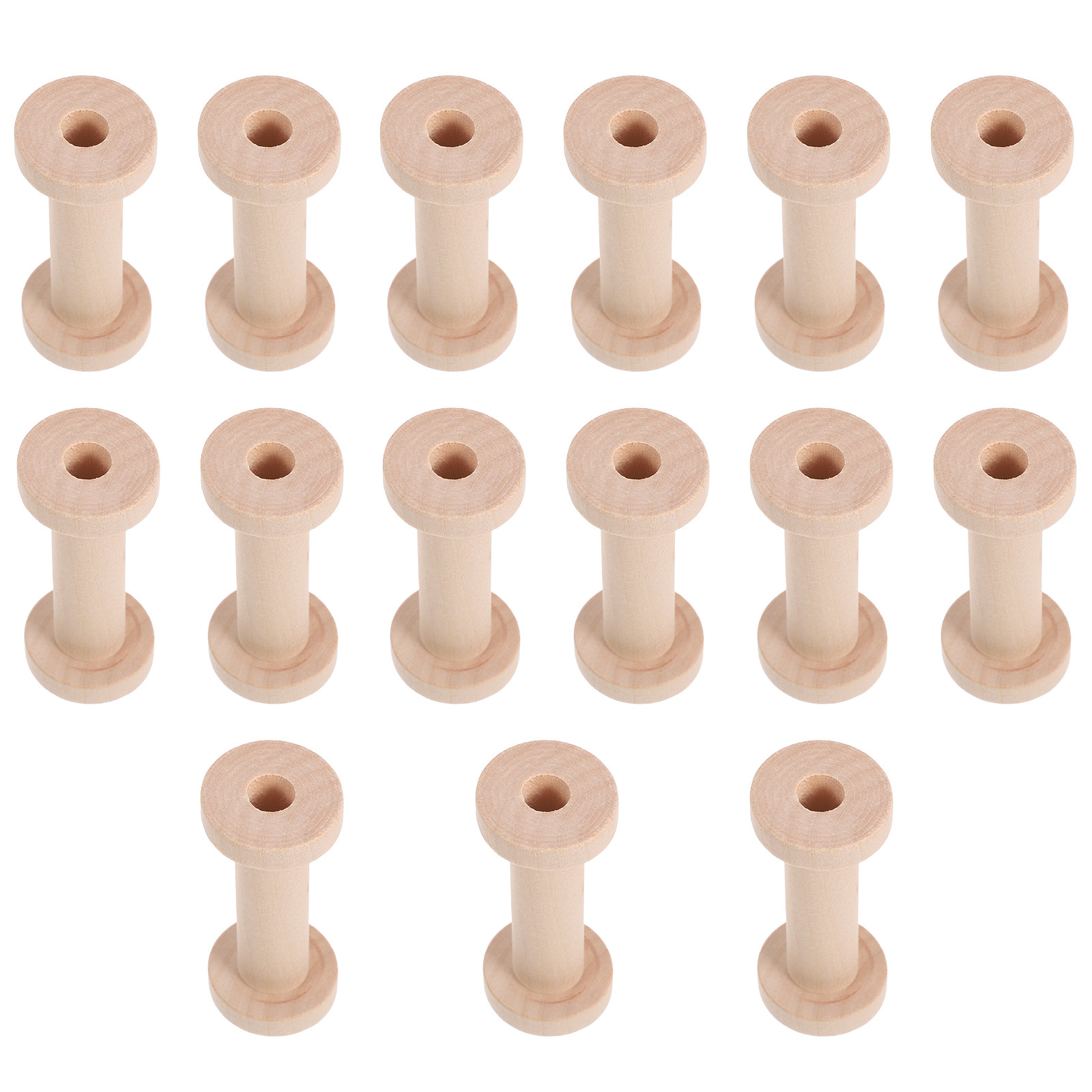 15Pcs Vintage Wooden Spools Em - Embroidery Craft review and price