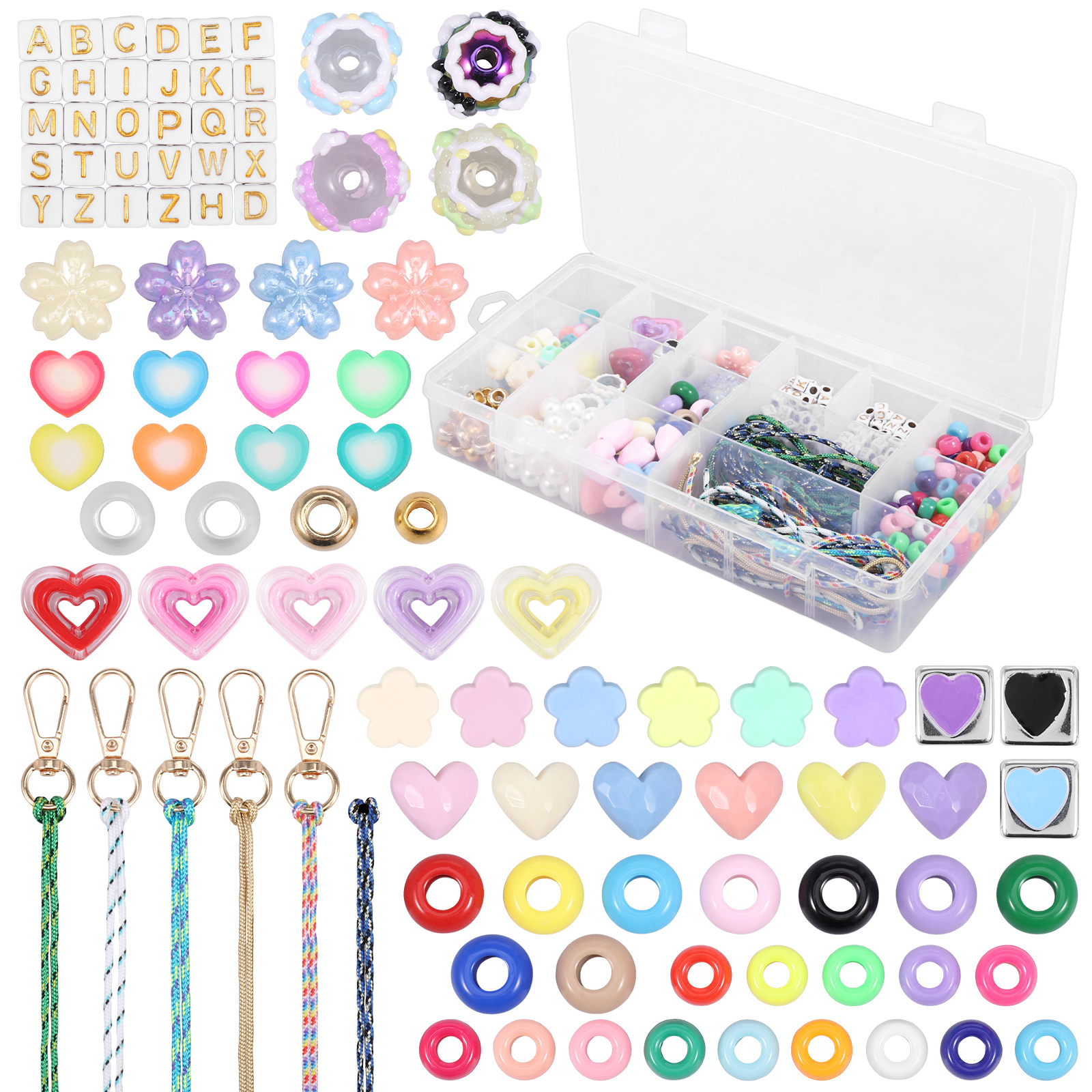 421PCS Beaded Keychain Making  - Embellishment Crafts review and price