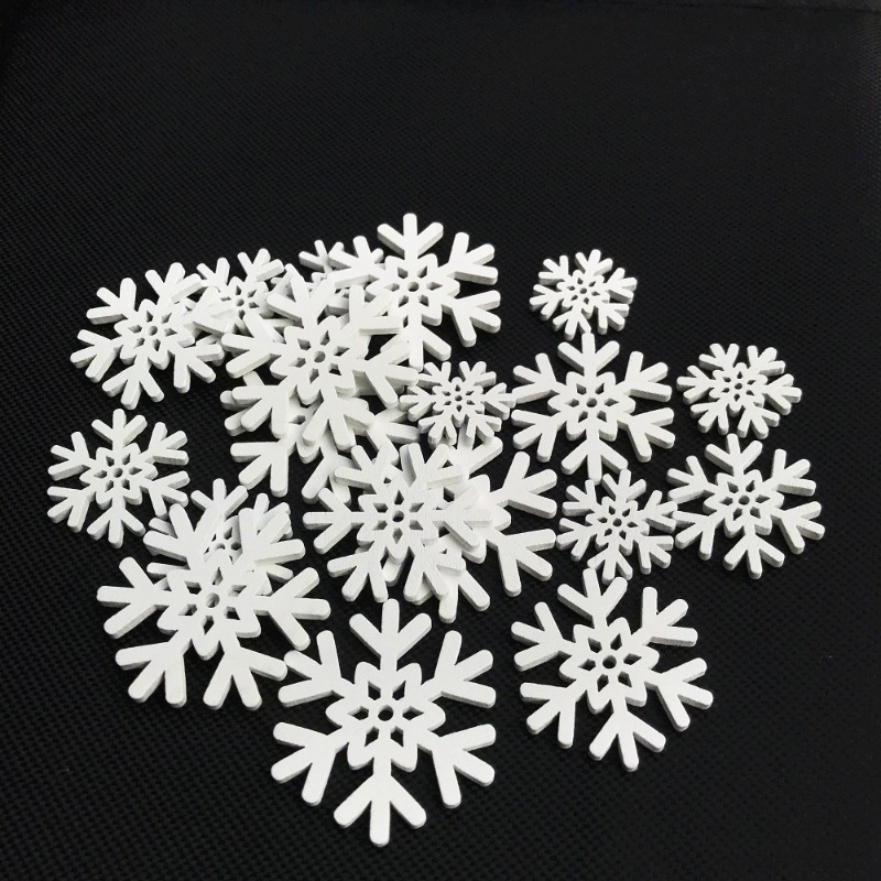 50pcs 20mm 25mm 30mm 35mm Mix  - Christmas Craft Embellishment review and price