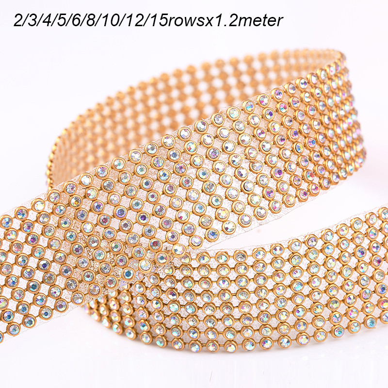 10rows Clear Crystal AB Rhines - Hotfix Rhinestone Sheet review and price