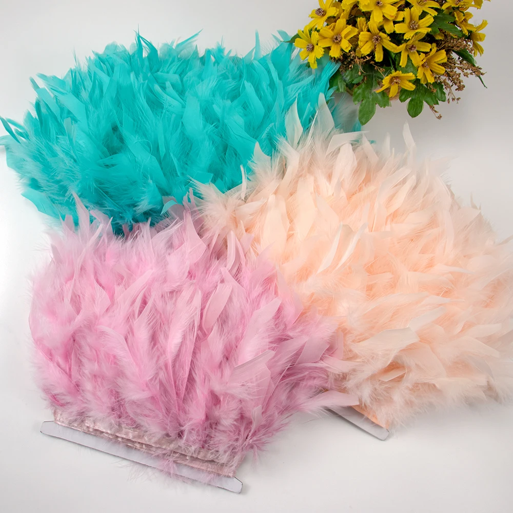 1M Natural Turkey Feathers Tri - Feather Trim Marabou review and price