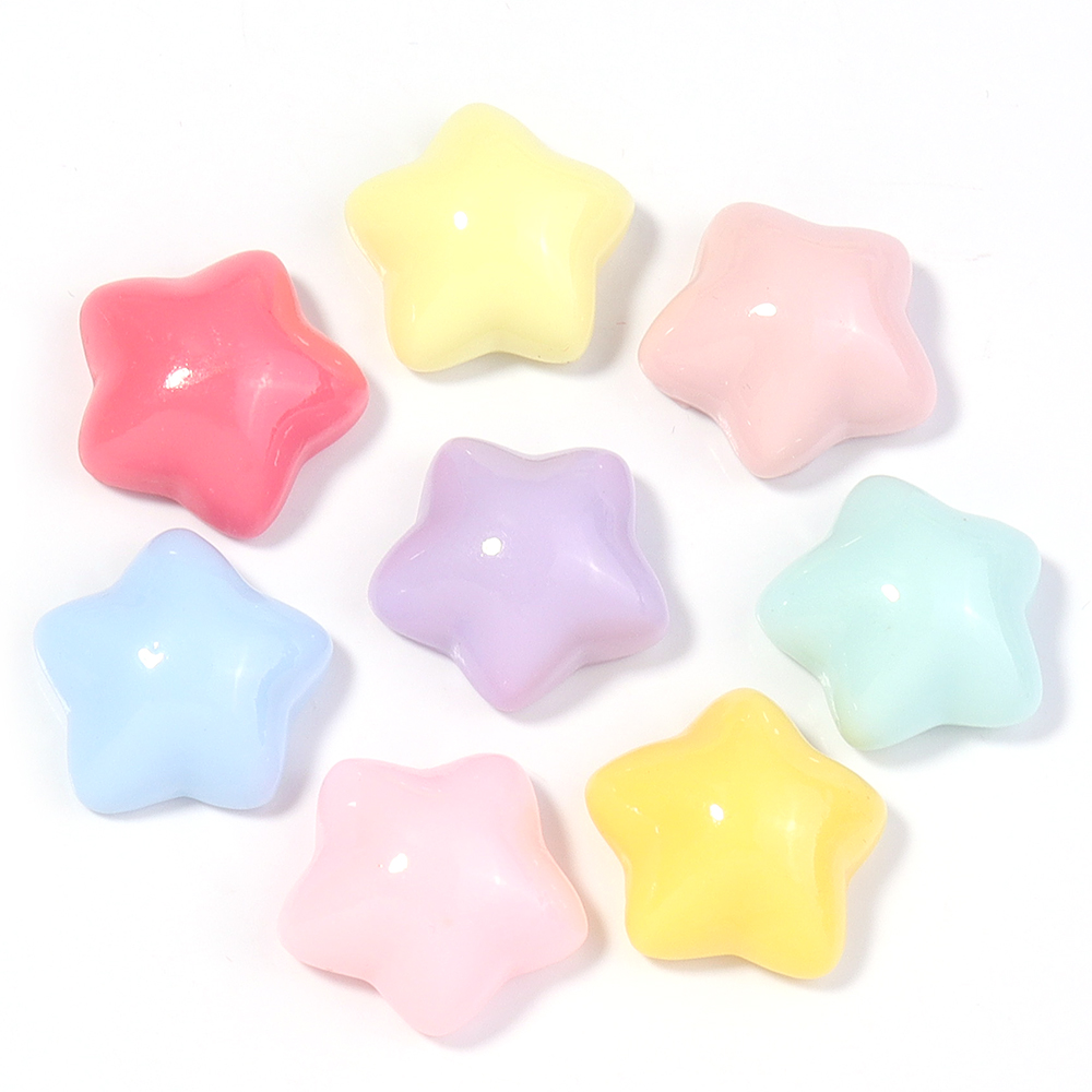 50pcs/lot 16mm Colorful Star R - Craft Embellishments review and price