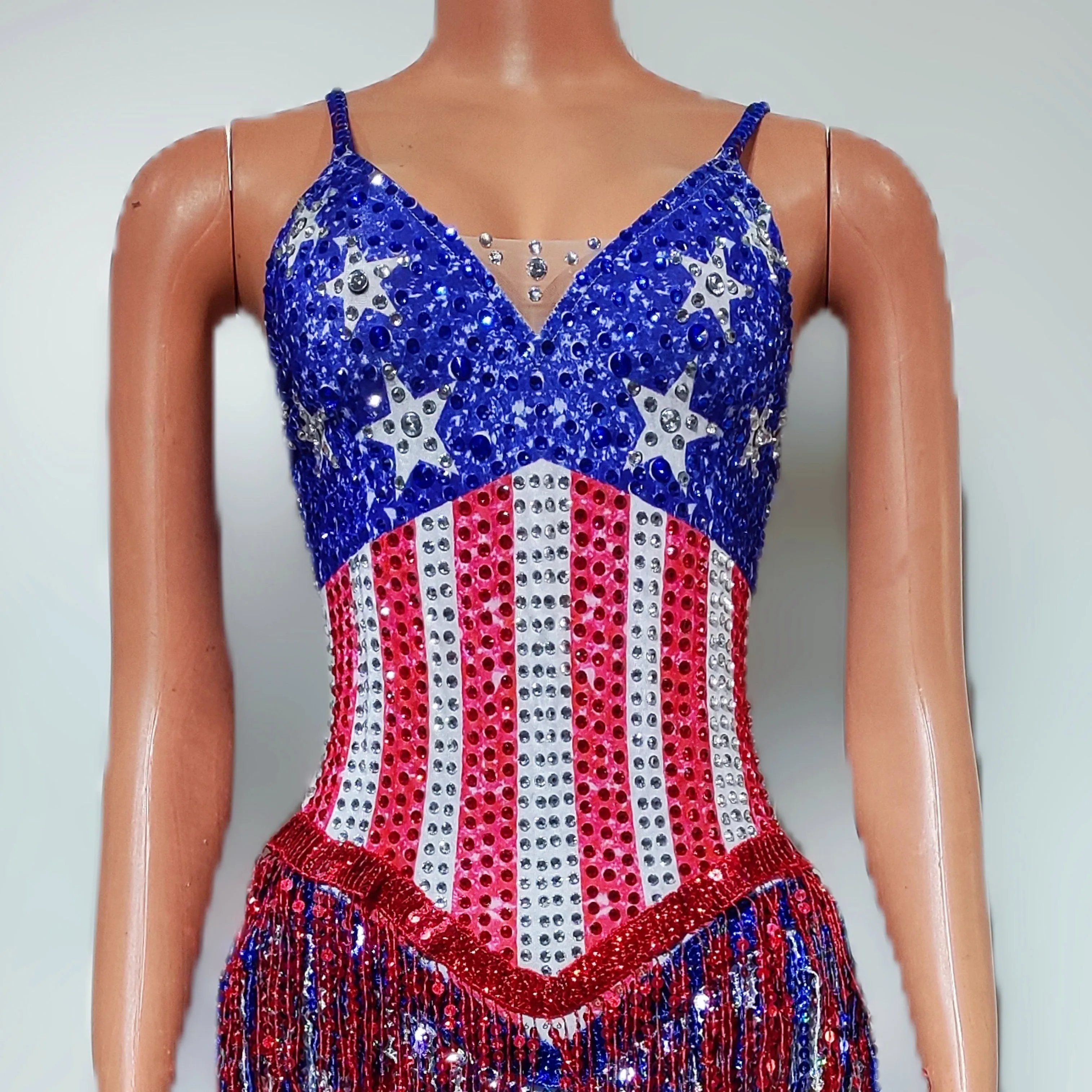 Dance Singer Costume Bar Night - Rhinestone Banding Trim review and price