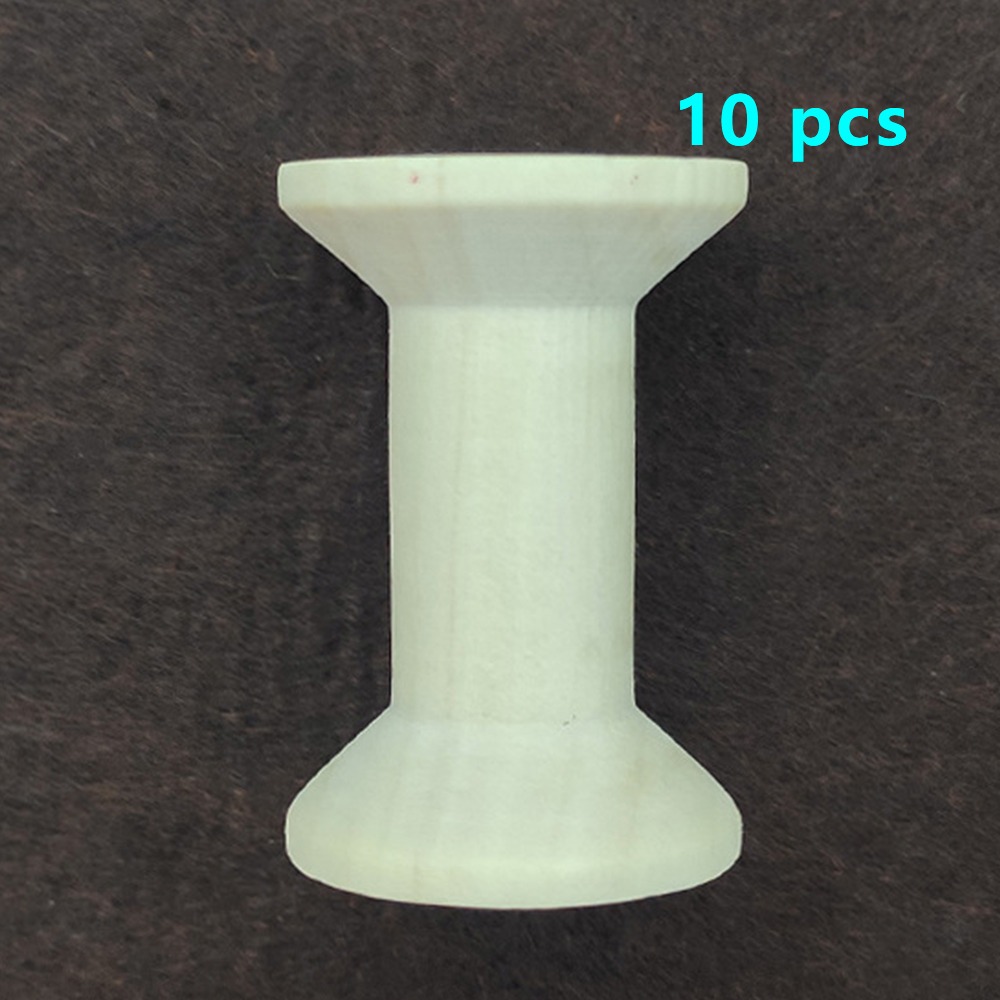 5/10PCS Wooden Bobbins Spools  - Organza Ribbon Spool review and price