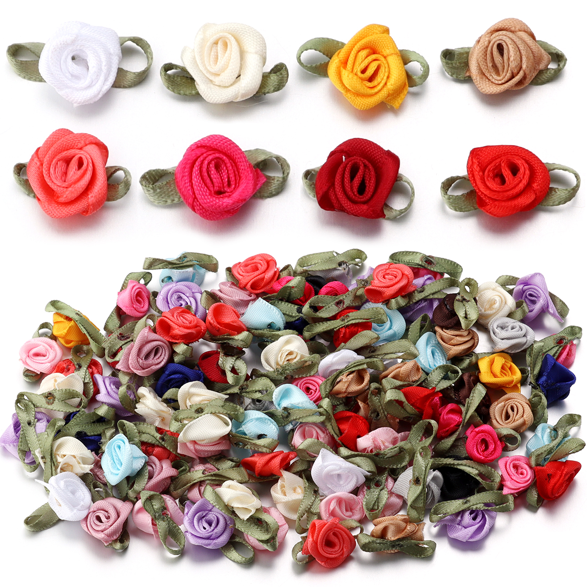 50Pcs 1.5x2.5cm 18 Colors For  - Embellishment Crafts review and price