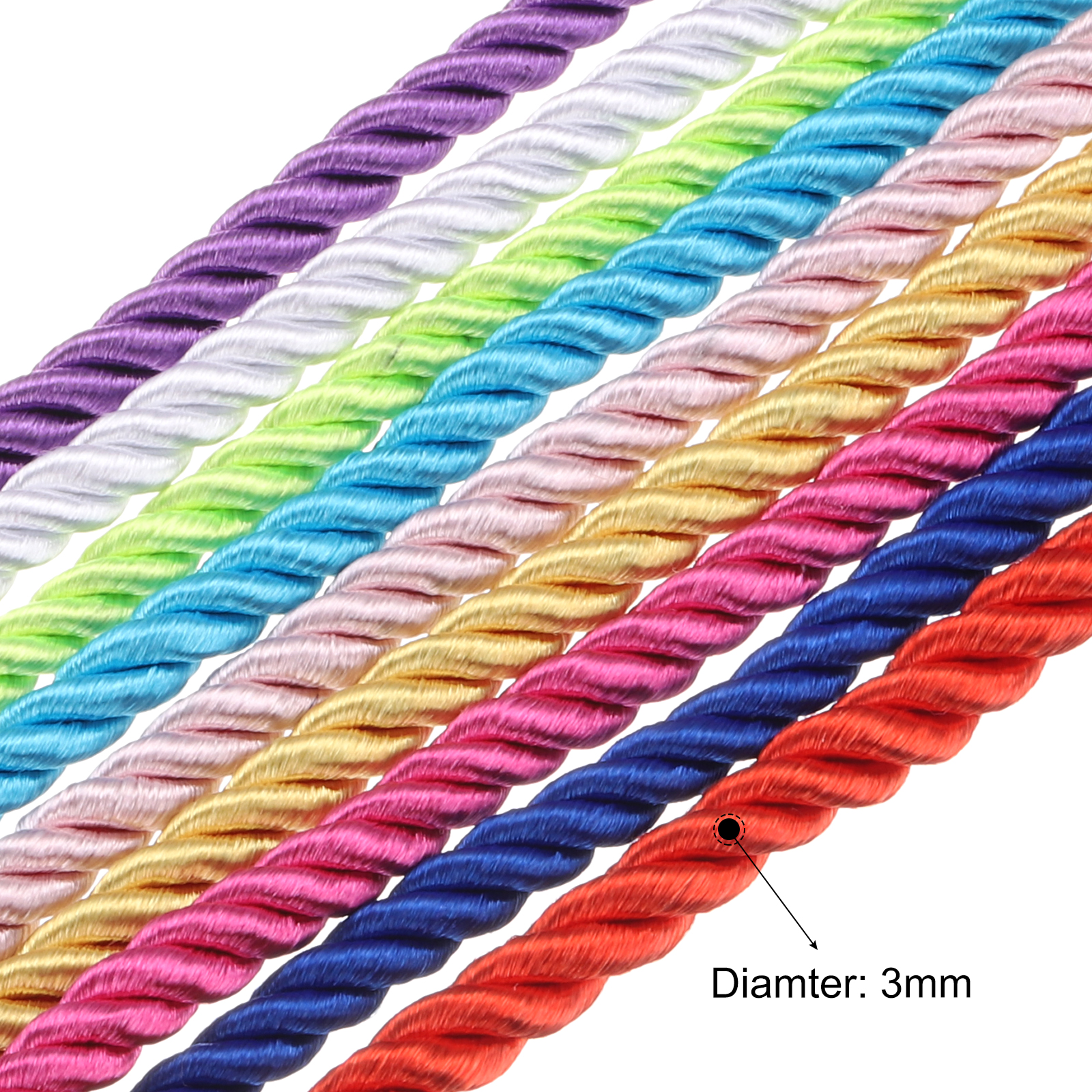 Uxcell Twisted Cord Trim 5 Yar - Cord Trim Twisted review and price