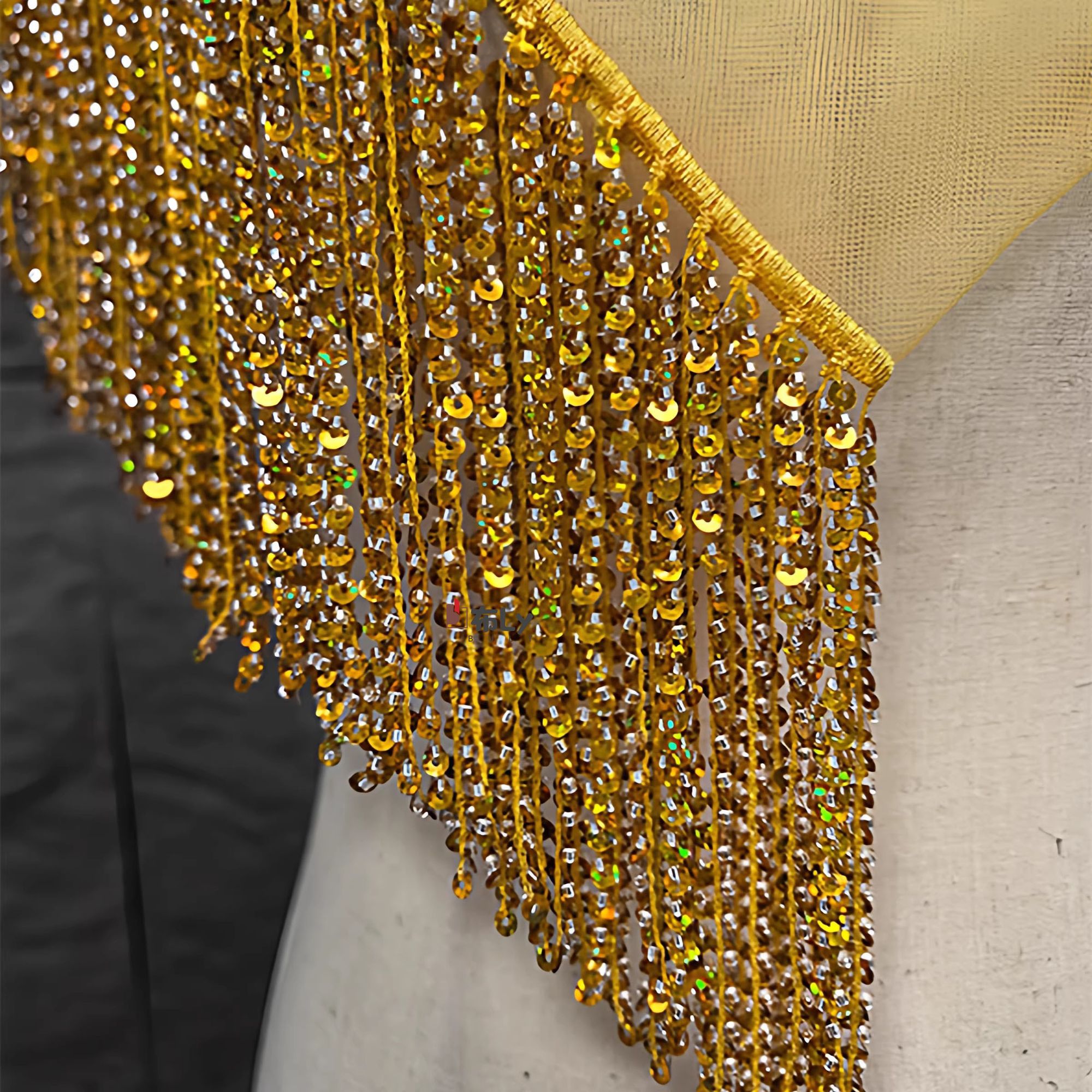 15cm Beaded Sequin Tassel Frin - Tassel Fringe Trim review and price