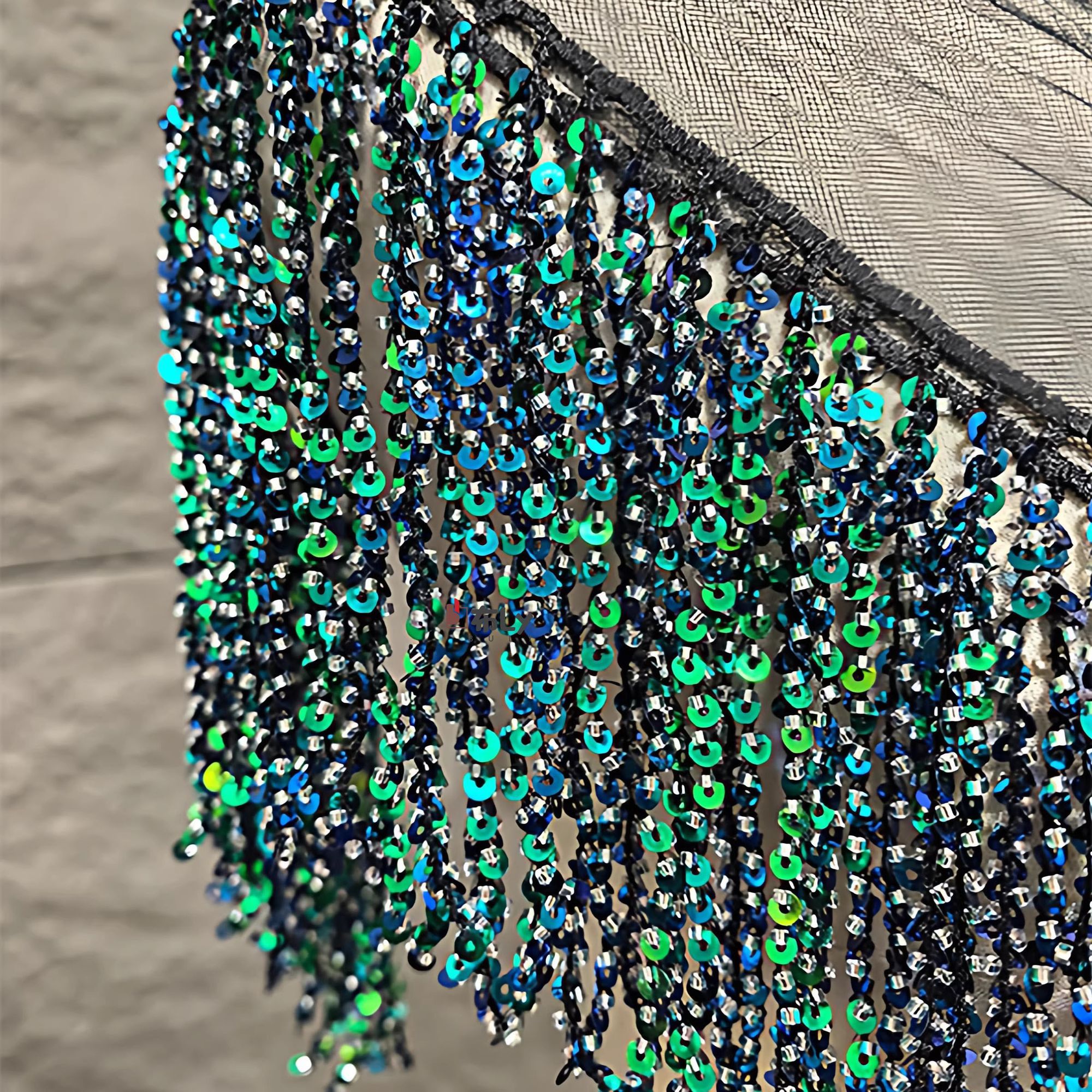 15cm Beaded Sequin Tassel Frin - Tassel Fringe Trim review and price