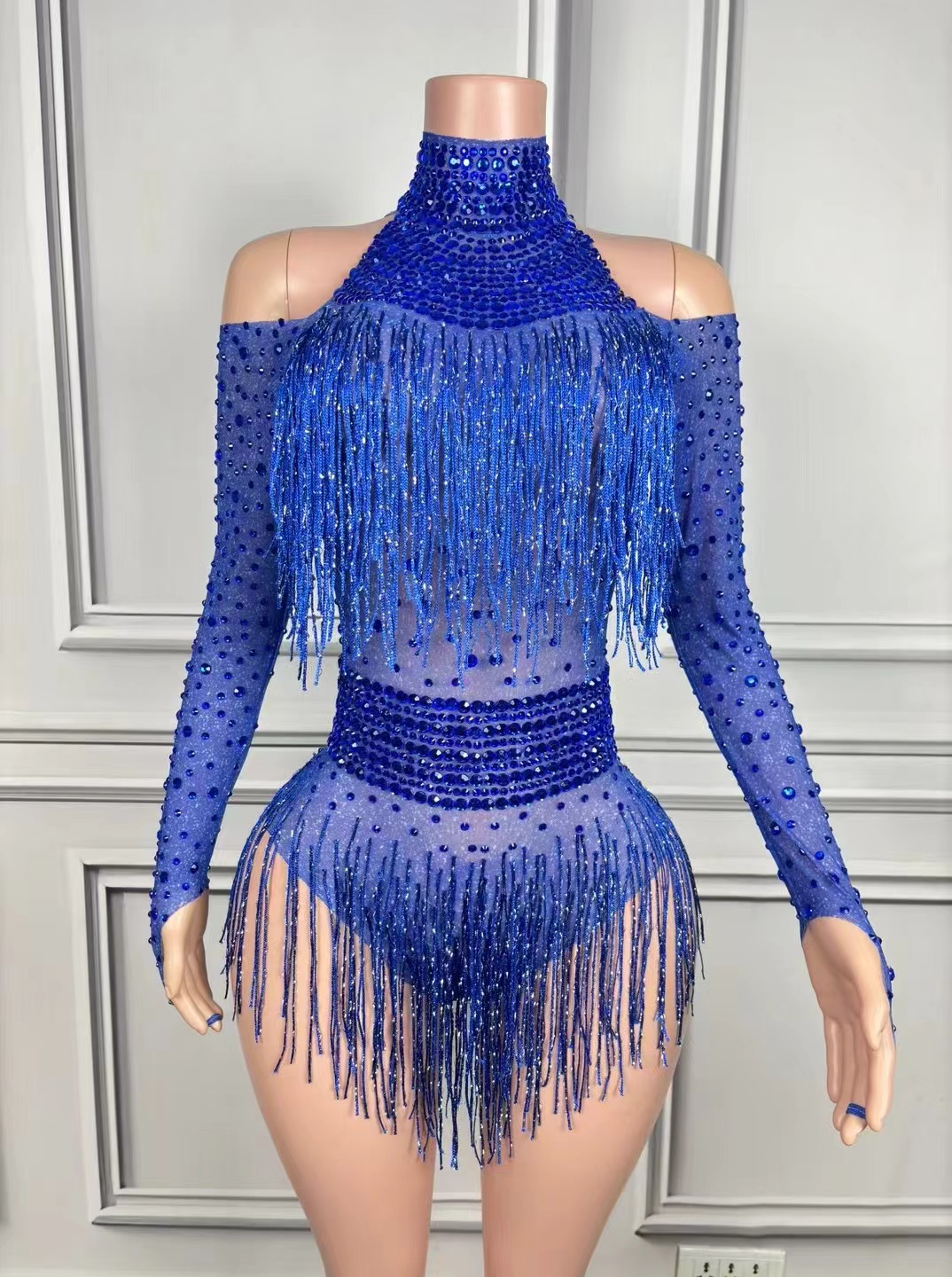 Singer Dancer Costume Sparkly  - Rhinestone Banding Trim review and price