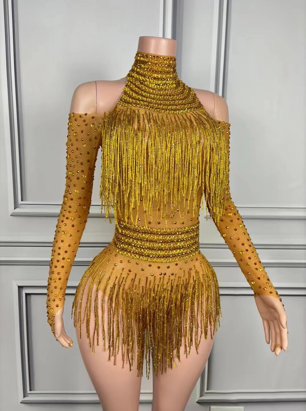 Singer Dancer Costume Sparkly  - Rhinestone Banding Trim review and price