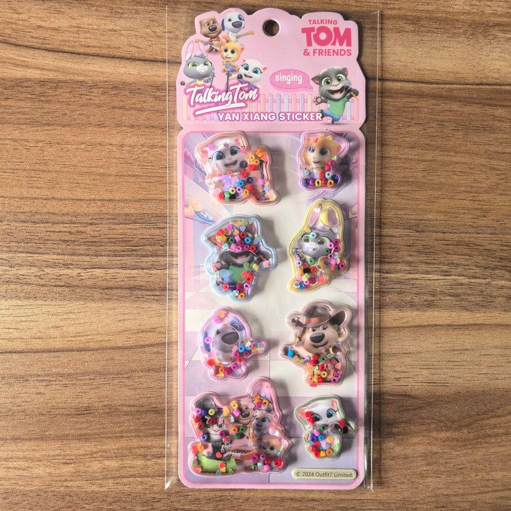 4Pack Fun Talking Tom Friends  - Craft Embellishment World review and price