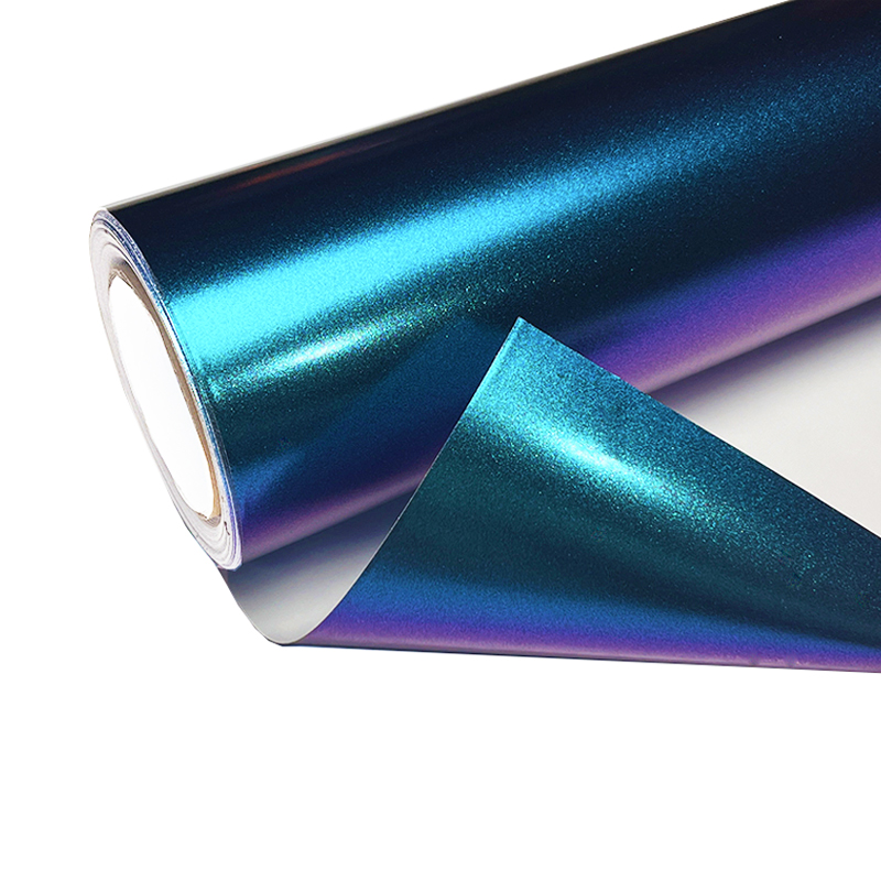 Matte Purple Blue Pearl Glitte - Glitter Vinyl Roll review and price