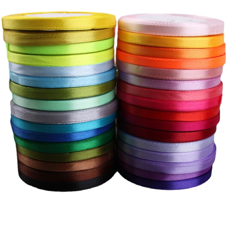 6mm Silk Satin Ribbons Length  - Velvet Ribbon Roll review and price