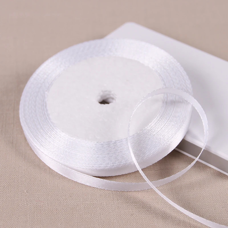 6mm Silk Satin Ribbons Length  - Velvet Ribbon Roll review and price