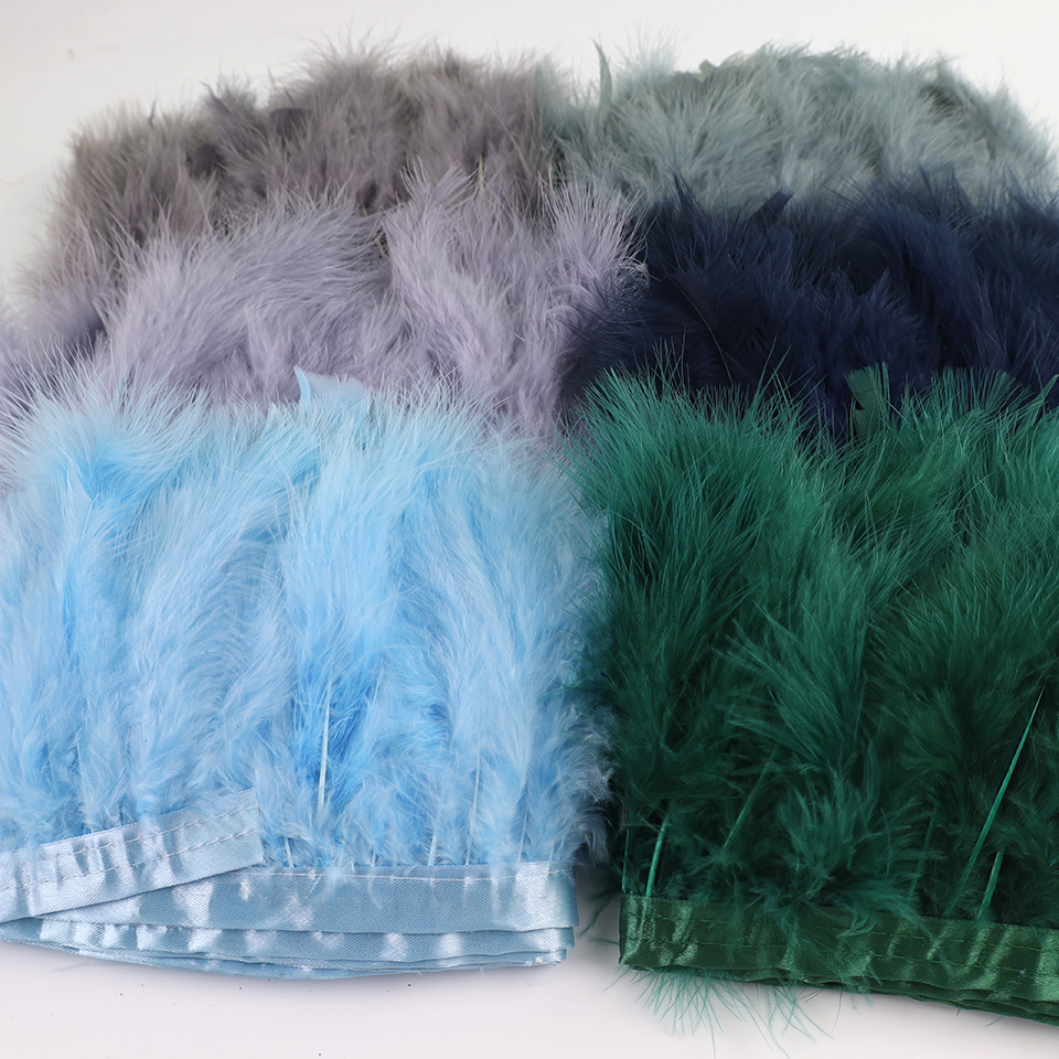 10 Meters Natural Turkey Marab - Feather Trim Marabou review and price